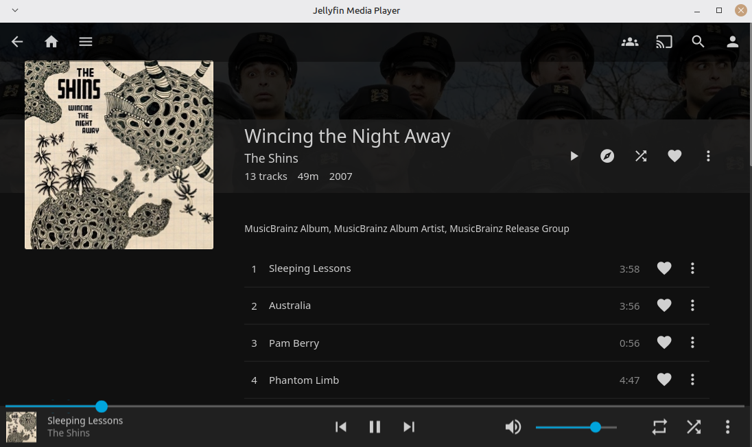 Jellyfin screenshot